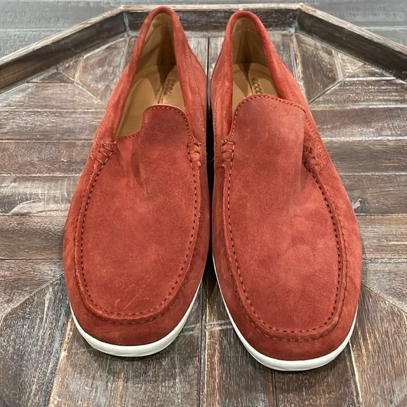 Ecco | Shoes | Eccos Slite Orange Moccasins Size Mens | Poshmark display picture 3